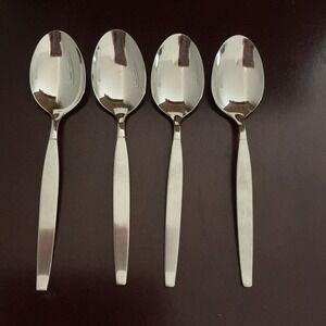Oneida Community Stainless Frostfire Tablespoons 4